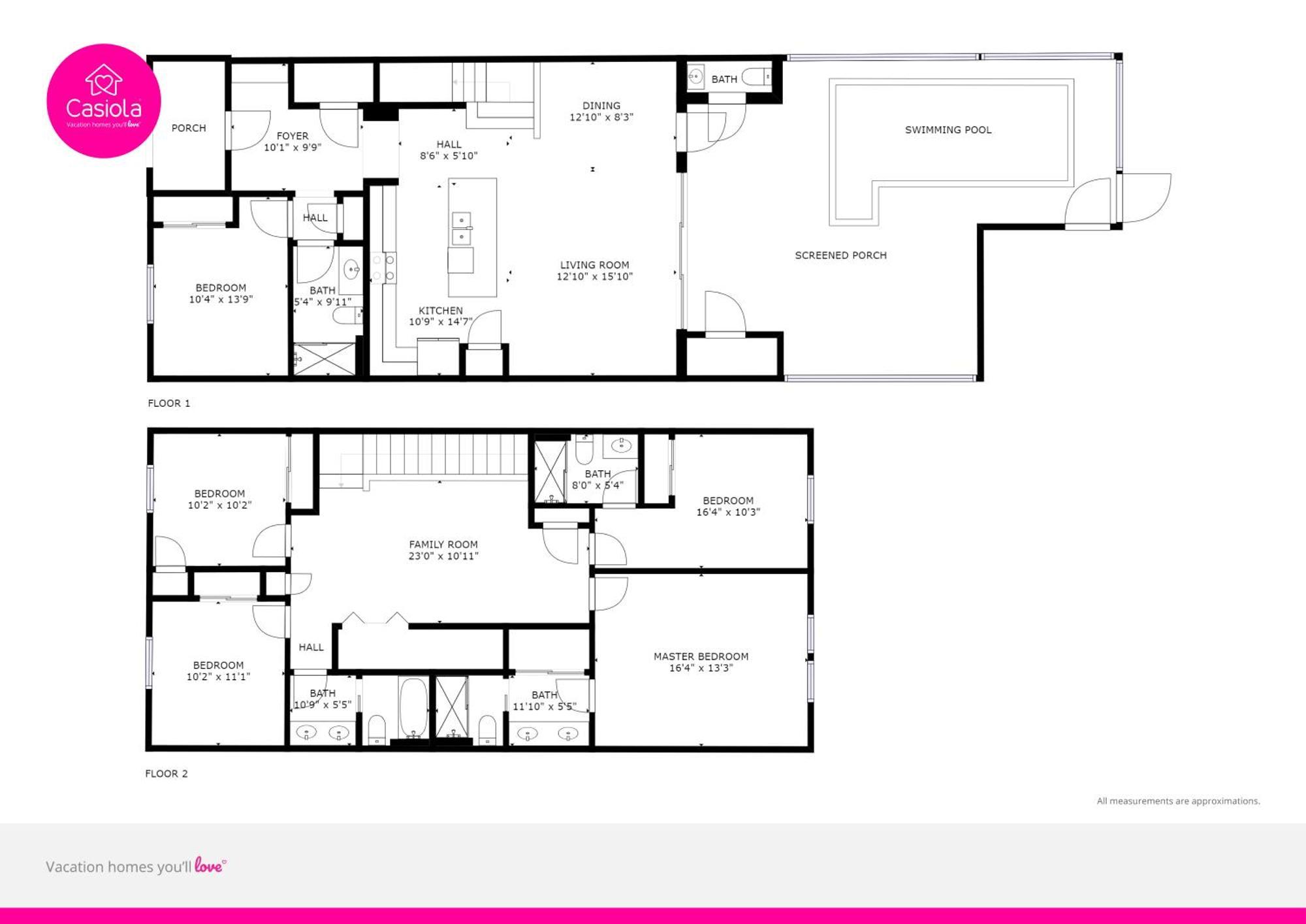 Private Pool Home Wthemed Rooms Free Water Park Four Corners Exterior foto